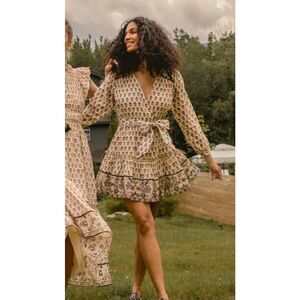 NWOT Cleobella Danae Mini Dress in Delilah, $208 Small